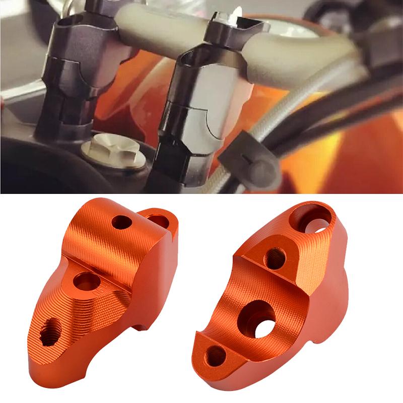 30mm Rise 1-1/8" Bar Risers Motorcycle Handlebar Riser Clamps for KTM 1290 Super Adventure R S T 1290 SAR SAS SAT 2013-2021