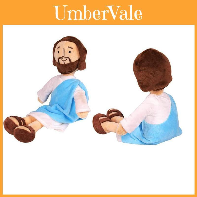 Klassische 12,6 Zoll Jesus Plüschpuppe Perfekt für die Kirche und als Geschenk für Kinder