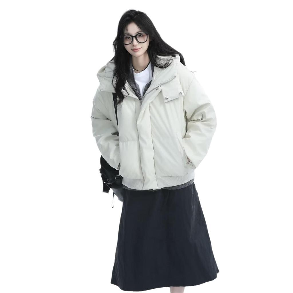 Women's 2024 Winter Retro Hooded Down Cotton Jacket - New Trendy Warm Coat