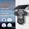 4G/WIFI Solar Camera 3 Lens 3 Screens Outdoor CCTV Waterproof Night Vision Two-Way Intercom Mobile Tracking IP Camera