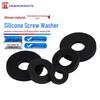 Silicone Rubber Washer Shock Absorbing Waterproof Seal Pad M3 M4 M6 M8