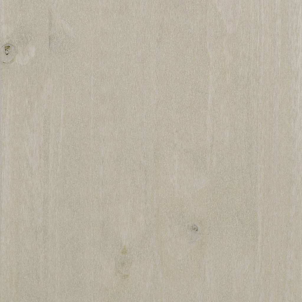 Vidaxl Szafka Hamar, Biała, 85X35X80 Cm, Lite Drewno Sosnowe