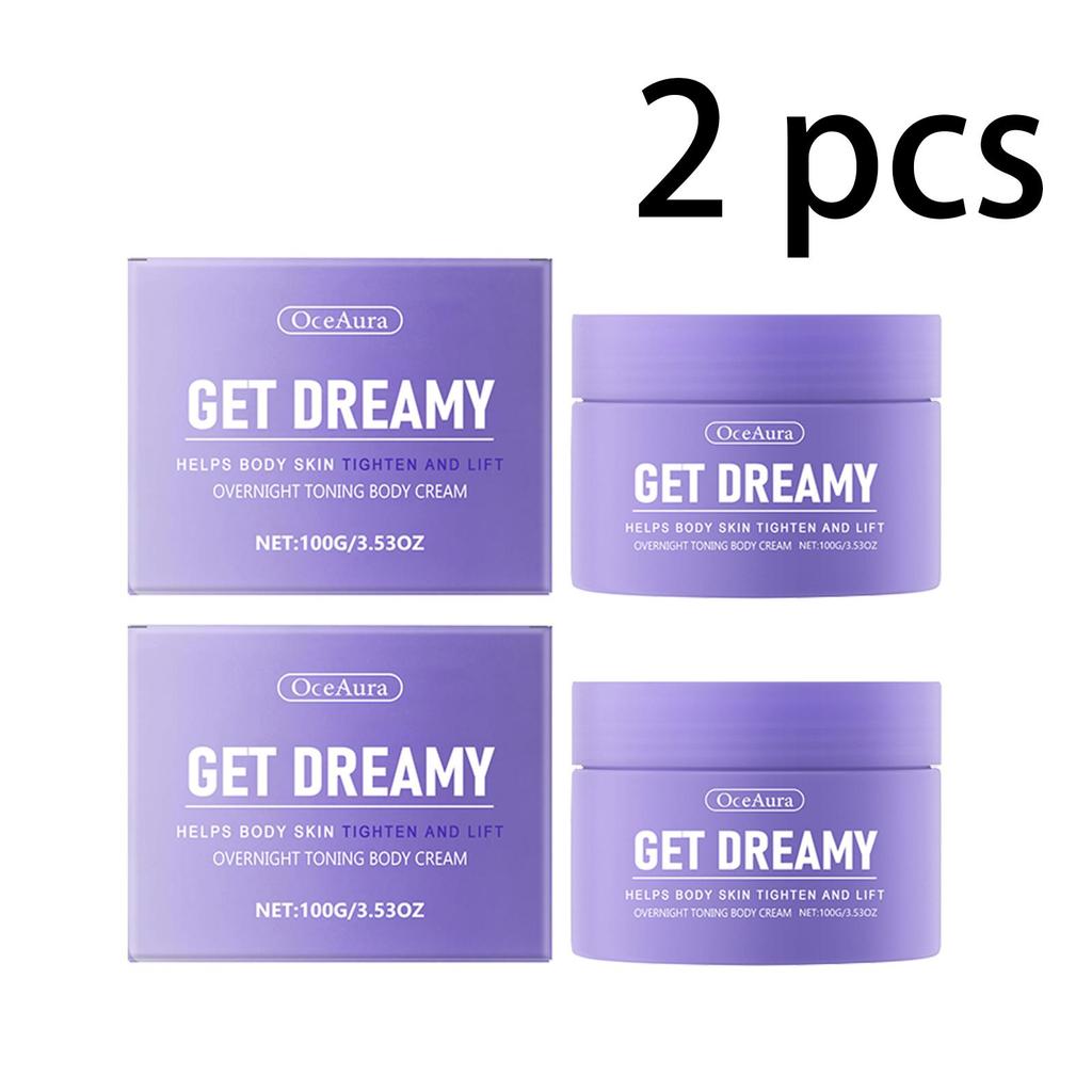 OceAura GET-DREAMY Gece Boyu Tonik Köpük - Uyurken Kullanmak İçin Vücut Sıkılaştırıcı Köpük (1 adet)