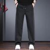 Men's Striped Loose Straight-Leg Casual Sweatpants