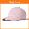 Trendy Summer Baseball Cap With Small Bear And Letter Embroidery Design For Daily Use