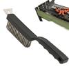 Portable Grill Cleaner Brush Multifunctional BBQ Grill Steel Wire Brush Cleaning Tools Grills Picnics Barbecue Cleaning Tool