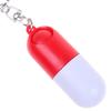 Portable Mini Capsule Medicine Box Key Chain Drug Container Keychain  Medicine Storage