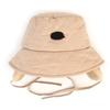 Universal Chemistry Quilting Beige Earflap Bucket Hat