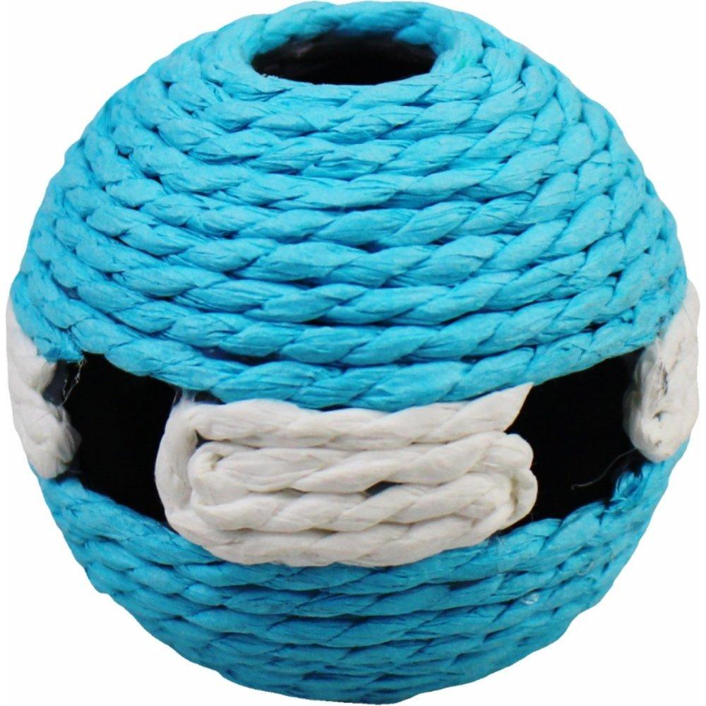 Cat Toy Ball Large Wear-resistant Paper Rope Sisal Cat Toy Ball Pets Interact and Bite Woven Ball
