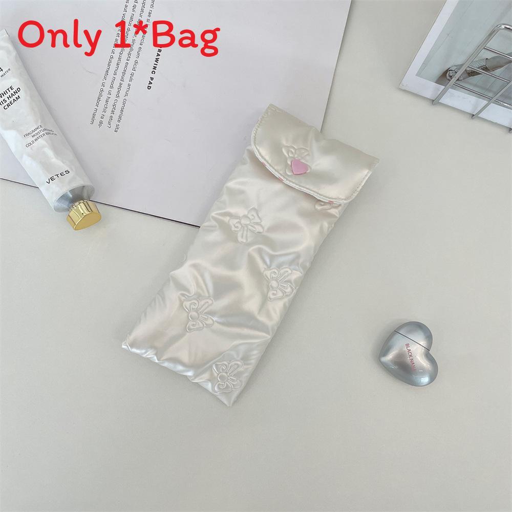 Modern Minimalist Pu Eye Glass Case With Soft Padding For Bedroom Storage