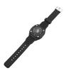 Water Resistant Sports Analog Unisex Watch Student Electronic Wristwatch for Nurses Doctors Students White Dial Black
