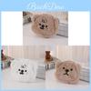 Cute Plush Bear Wallet With Storage Compartment For Daily Use And Travel