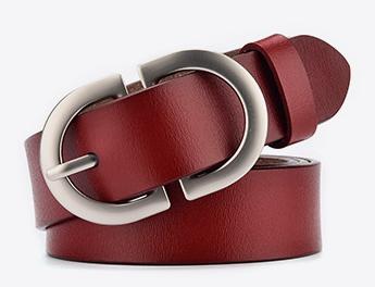Manufacturers Sell New Leather Belt Custom Ladies Popular All-match Retro Jeans Pin Buckle Belt