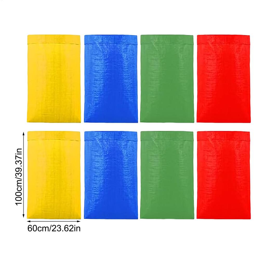 8PCS Outdoor Sports Props Jumping Bag Potato Bags Sack Race Games Parent-child Interactive Sense Training Child Party Prop