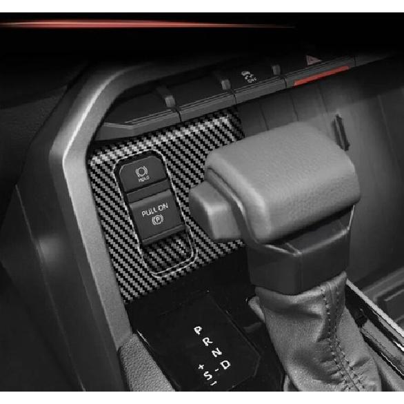 Car Handbrake Switch Panel Cover Trim For Toyota Tundra 22-25 Accessories Carbon