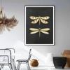 Vintage Moth Nature Insect Prints Posters Home Wall Decor Animal Educational Pictures Canvas Paintings Kids Room Art Decoration