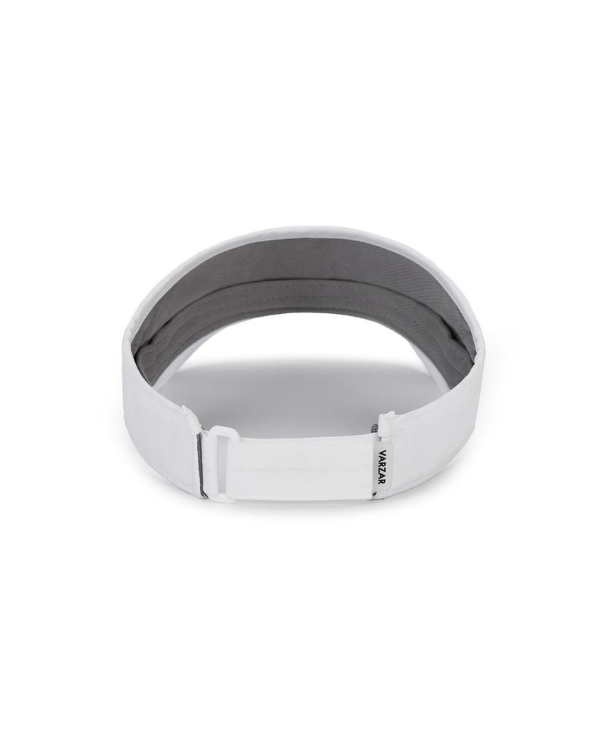 Bajal Sandwich Visor Sun Cap White
