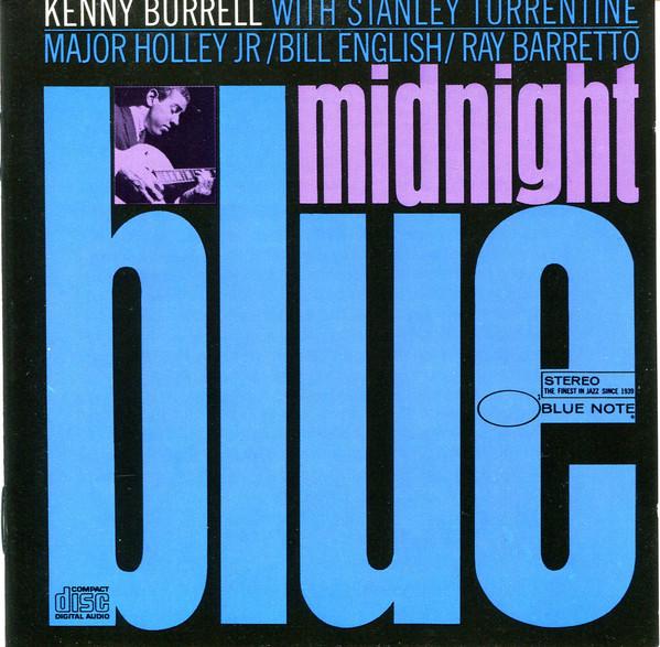 CD KENNY BURRELL - Midnight Blue CDP7463992 Blue Note 1987 Non Japan Jazz Used