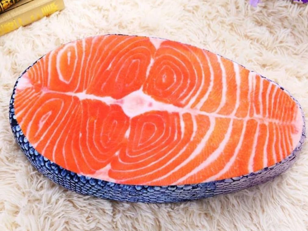 

Salmon Fillet Body Pillow Plush Sleeping Fun Halloween Moe Instagram [dokidoki] Toy, Cute, Realistic, Large, Pillow, Cushion, Item, Event, Party,