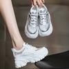 Summer New Mesh Casual Women's Single Shoes 2025 New Solid Color Simple Breathable Low-top Women's Shoes Sports Style