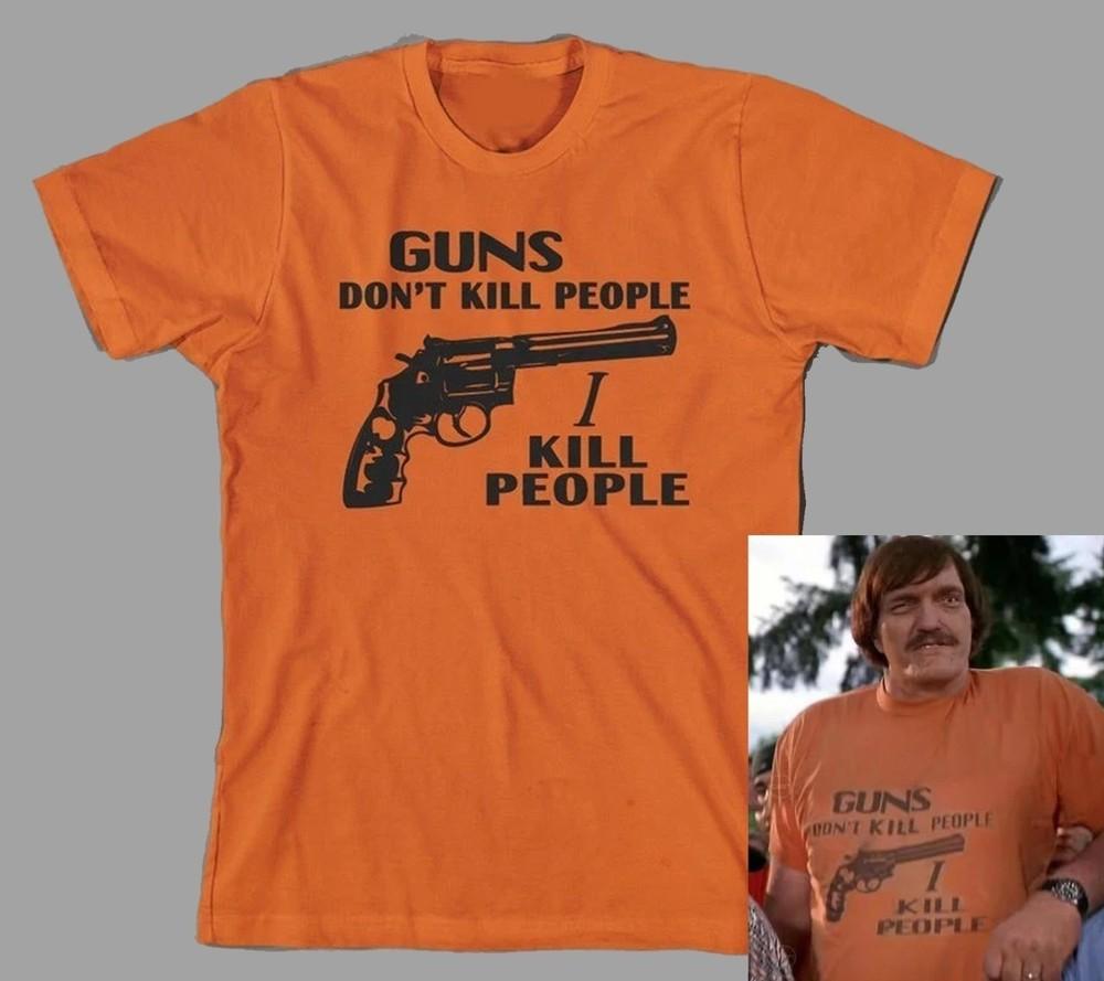 Guns Don't Kill People, I Kill People T-Shirt, Happy Gilmore Adam Sandler Shirt