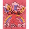Sesame Street Unisex Adult Love Is All You Need Elmo T-Shirt