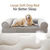 Dog Puppy Bed Rectangular Base Detachable Cushion Sofa for Small to Medium Pet Creative Pet Bed Cute Nest
