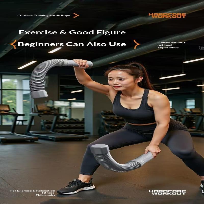 Krafttrainingsstange Ergonomischer Fitnessgriff Bizeps Trizeps Stärker Federarm Expander Muskeltrainer