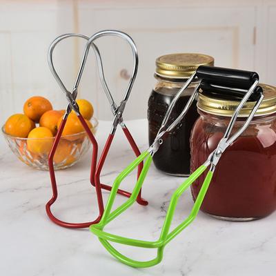 Pinza per Piastra Calda Resistente al Calore Sollevatore per Barattoli da Conserve Ciotole con Impugnatura Antiscivolo Pinze da Cucina Multifunzione per Pentola a Pressione Piatto Bottiglia