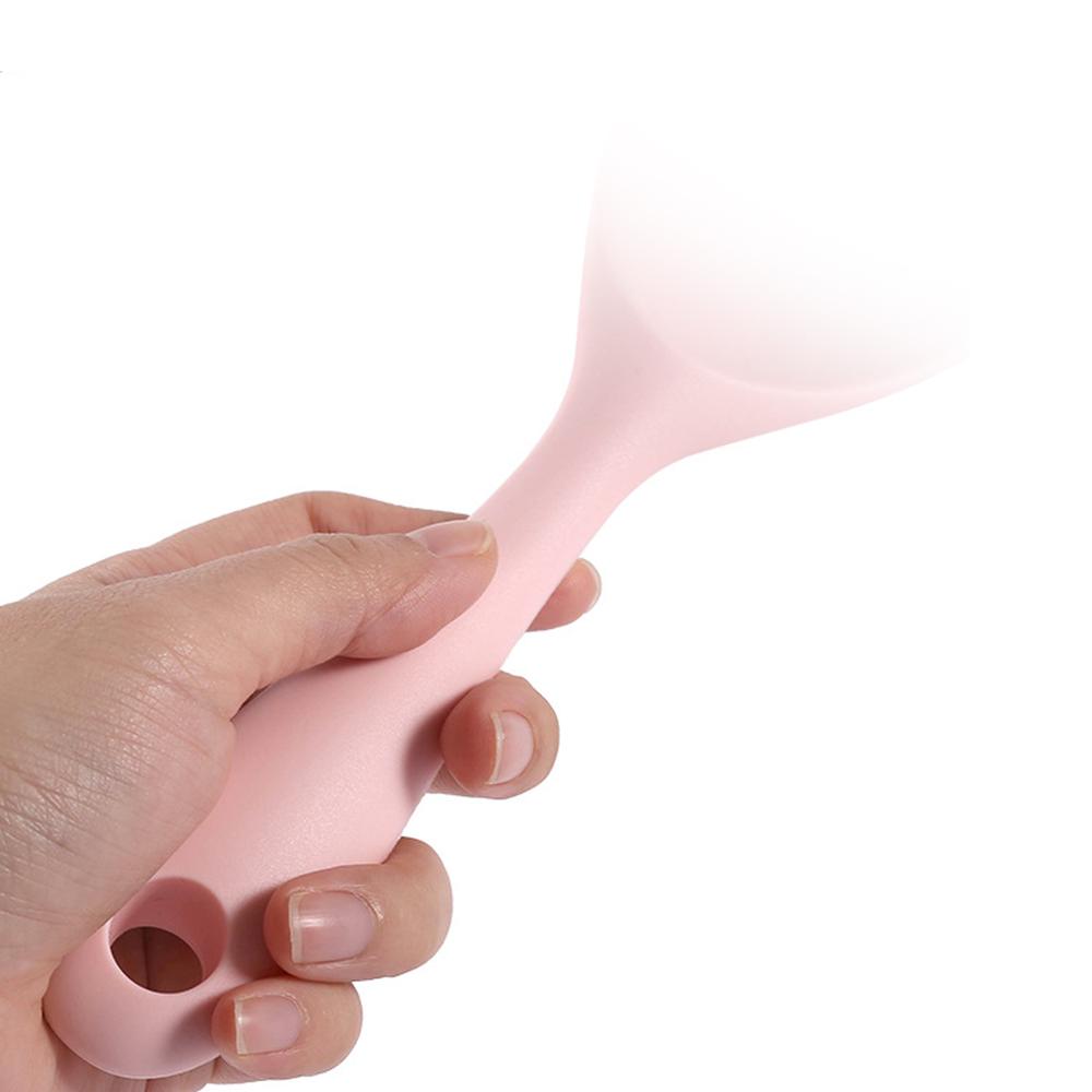 Food Grade Silicone Rice Spoon Household Non Stick Pot Cooking Spoon High-temperature Resistant Kitchen Tools