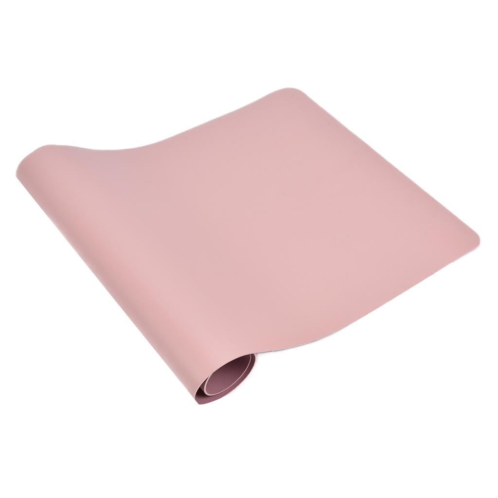 Computer Desk Pad Waterproof Two Color Double Sided Leather Desk Pad for Office and Home