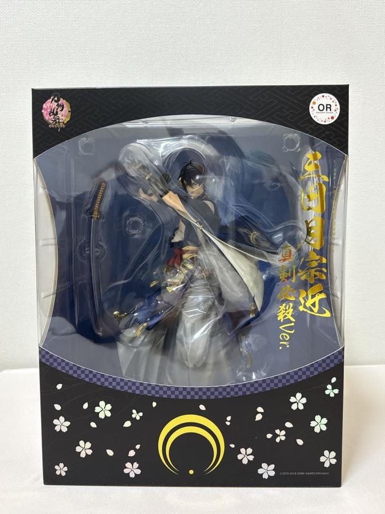 [USED] Touken Ranbu Mikazuki Munechika Sword Killer Ver. Figure with Charm