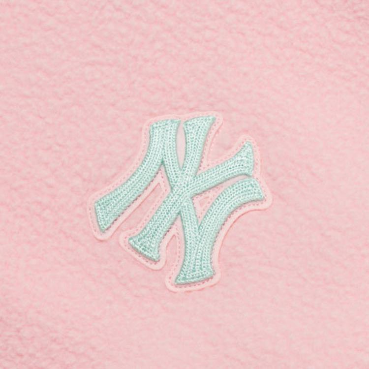 New MLB Base Logo Sweatshirts Unisex Pink 3AMTF5116-50PKL