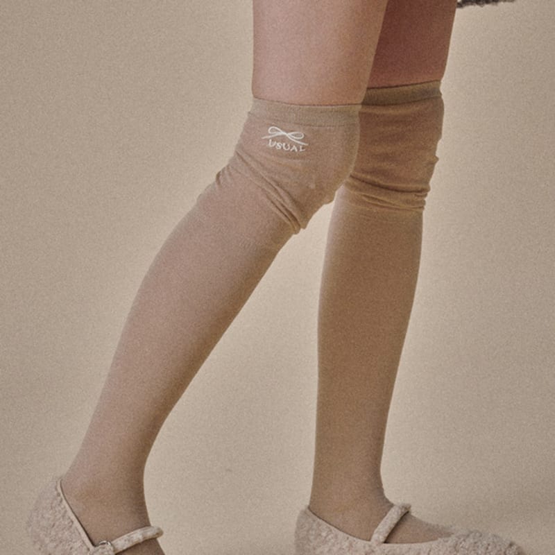 OVT-U Usual High Knee Socks (4Colors)