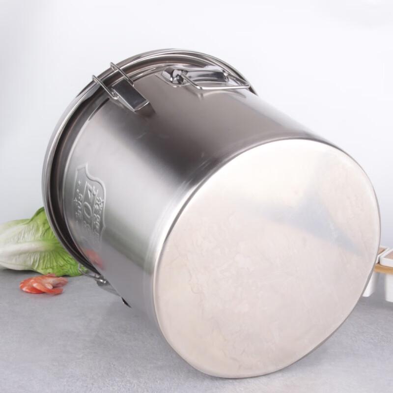 Stainless Steel Sealed Storage Bucket