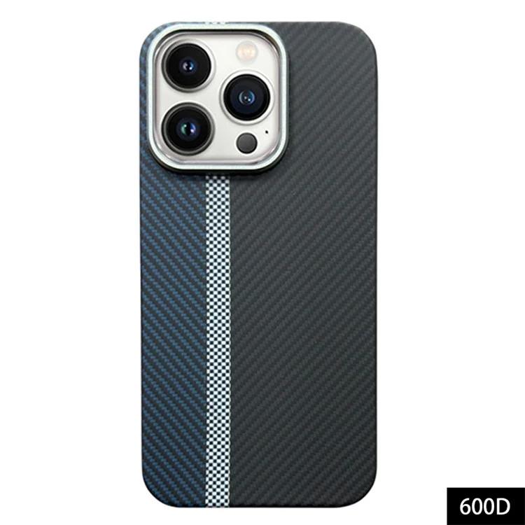 

Чехол для телефона Racing Track Series для iPhone 15 Pro из арамидного волокна 600D с мелкой текстурой