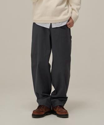 Semi-Wide Fit Work Pants Navy