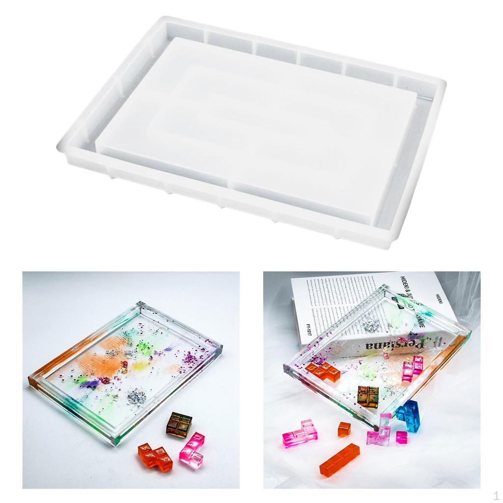 Creative Resin Cube Tray - Unique Mold for Craft and Organization