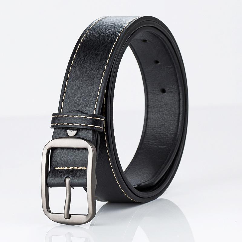 Young Boys Belt Jeans Belt Trendy Versatile Pin Buckle Fashion Belt Belt Men's Belt