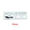 Cpbtj9 1 peça Emblema de Metal 3D GTI Emblema Frontal da Grelha do Carro Adesivo do Porta-malas Traseiro Para VW Polo Golf 5 Mk5 MK6 Jetta Tiguan Passat