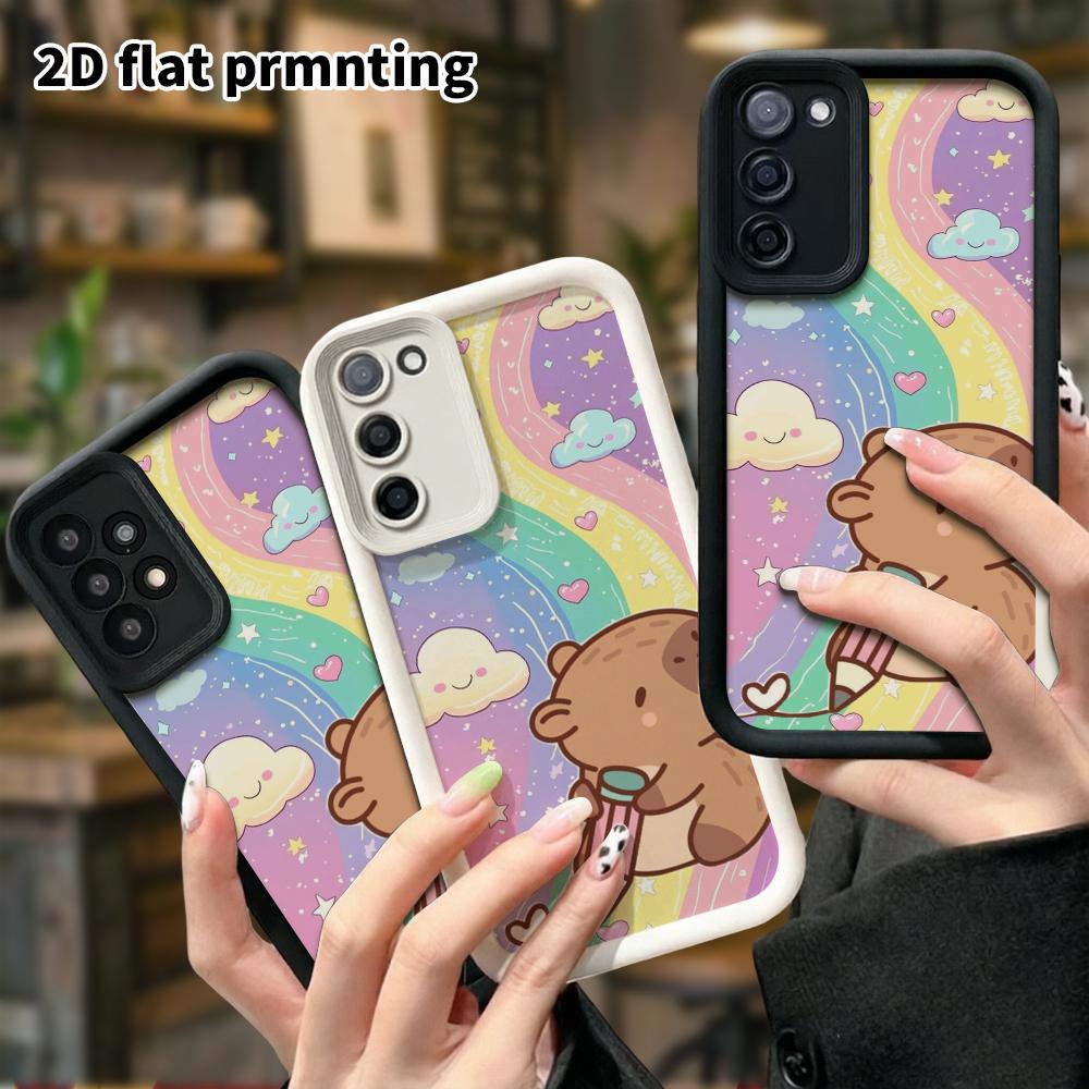 Phone Case: 2D Flat Samsung Galaxy A34 A35 M05 M06 S20 S22 S21 FE Plus 5G Layered Protective Case, Fantasy Fairy Tale Style, Christmas and Halloween G