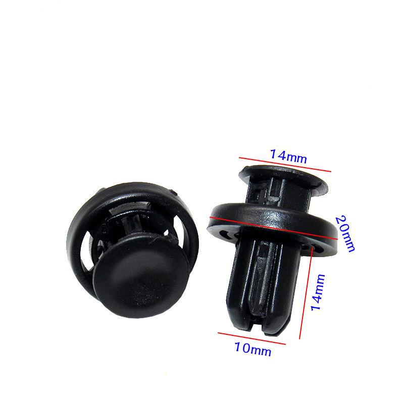 Compatible with Honda City, CR-V, and Accord (7th-10th Gen) Front & Rear Bumper Grille Buckles