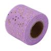 2pcs 25 Yards Each Glitter Tulle Rolls Easy Use Netting Fabric Rolls  For DIY Crafts