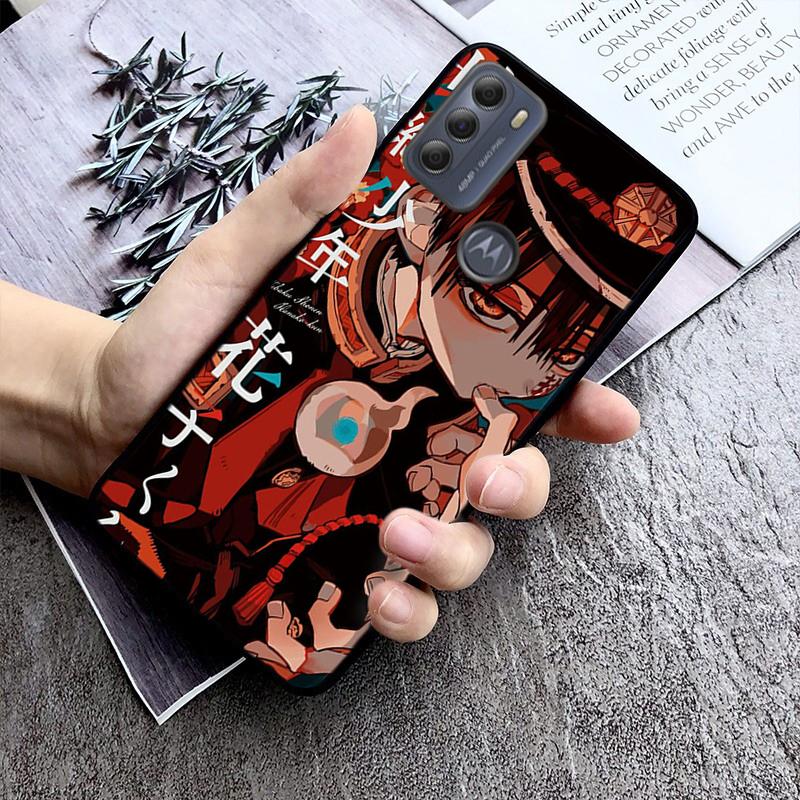 Toilet bound hanako kun Phone Case for Moto E7 Plus E32 E20 E40 Edge 20 Lite G22 G52 G20 G30 G100 G60 G50 G10 G Pure G Stylus