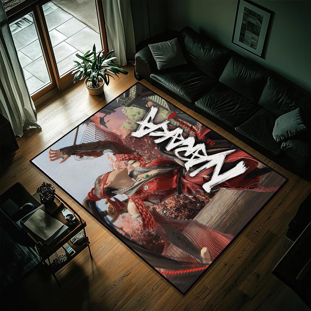 Game N-Naraka Bladepoint Small Carpet Bedside Kitchen Bath Living Home House Bedroom Floor Mat Doormat Rug Decoration