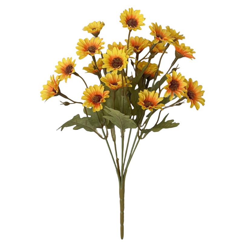 Autumn Color Daisy Bouquet - Small Wild Chrysanthemums for Home Decoration