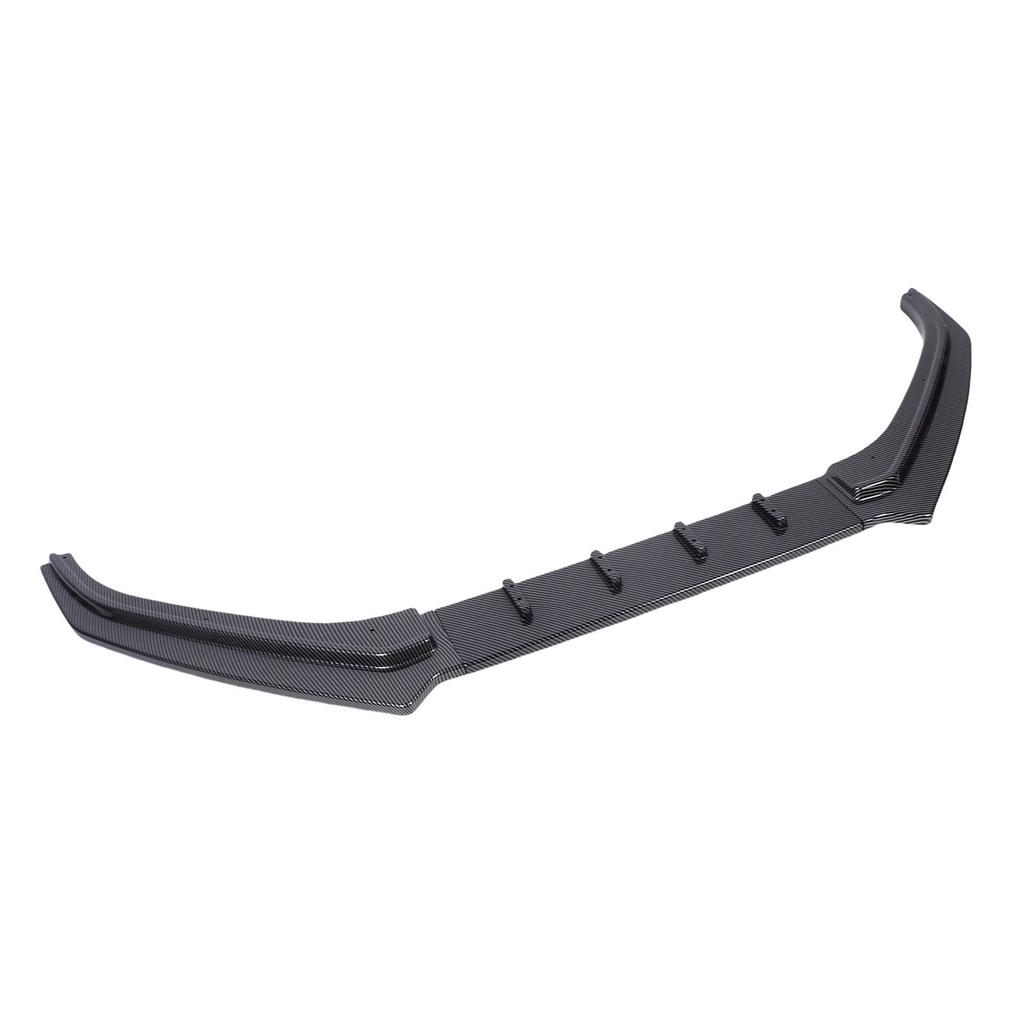 3pcs Front Bumper Lip Splitter Spoiler Body Kit Improve Aerodynamics Bumper Lip Diffuser Replacement for MK5 6R 2010