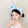 Wacky Cat Fishing Plush Headband Hair Accessories Girls Cartoon Hairband  Wash Face