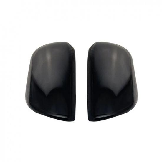 Gloss Black Rearview Mirror Side Cover Trim For 2011- Toyota Sienna ABS 2PCS