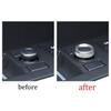 For Range Rover Evoque -23 Silver Aluminum Rear View Mirror Adjustment Knob